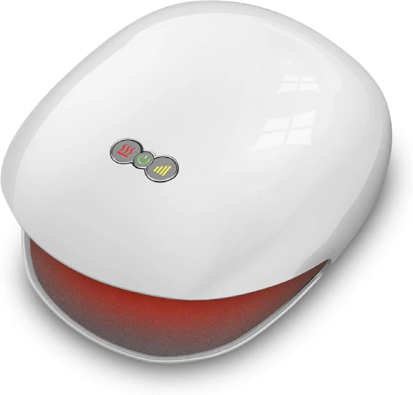 Wireless Hand Massager With Heat, 3 Levels Compression & Heating, Rechargeable Hand Massager Machine for Carpal Tunnel Relief