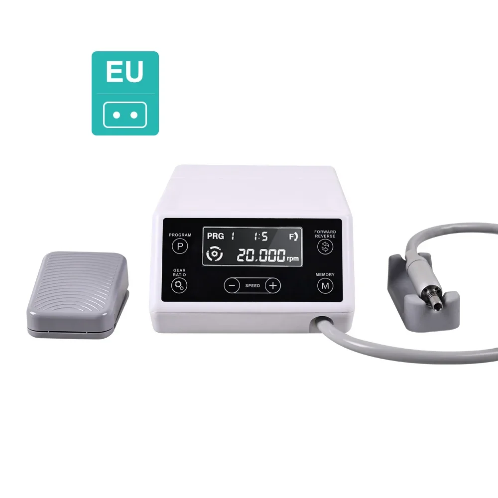 ELIJAH Tandheelkundige LED Borstelloze Micromotor Elektrische Onafhankelijke Gebruik Micromotor 1:1/1:5/16:1 Glasvezel Handstuk Tandheelkunde gereedschap