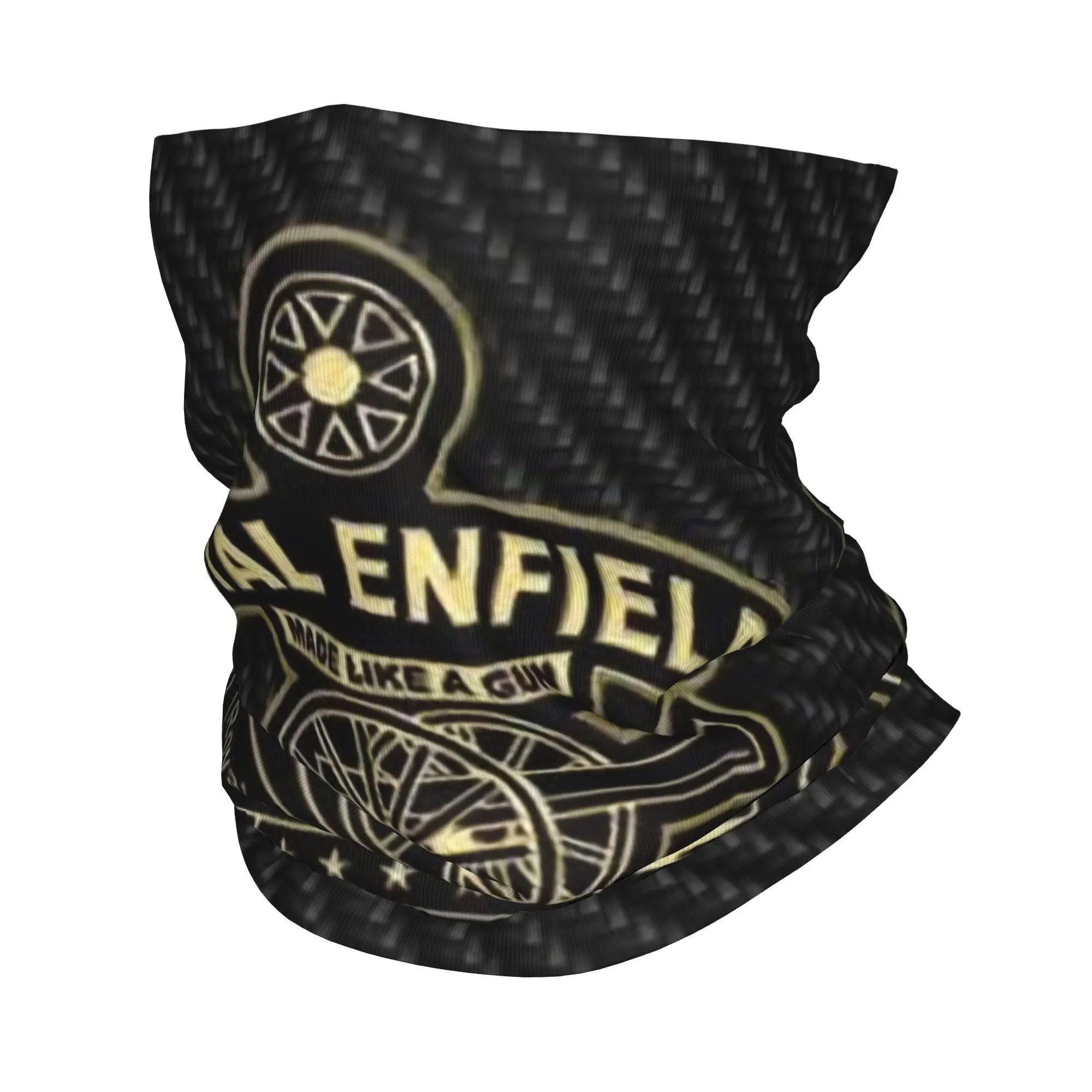 Custom Enfields Motorcycle Bandana Neck Warmer Women Men Winter Hiking Ski Scarf Gaiter  Face Cover