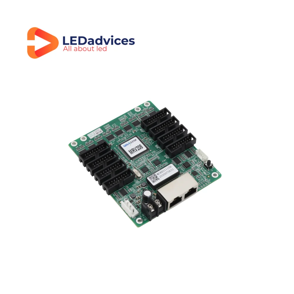 Novastar MRV208-1 Receiving Card For Full Color LED Screen Conroller 3D Rental Event Fixed Installation Display Wall Receiver
