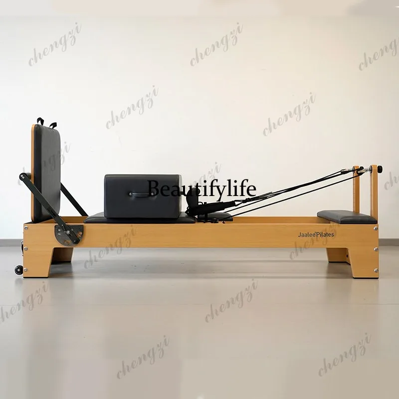 Pilates machine Pilates bed Multi-layer solid wood core bed Body sculpting exercise