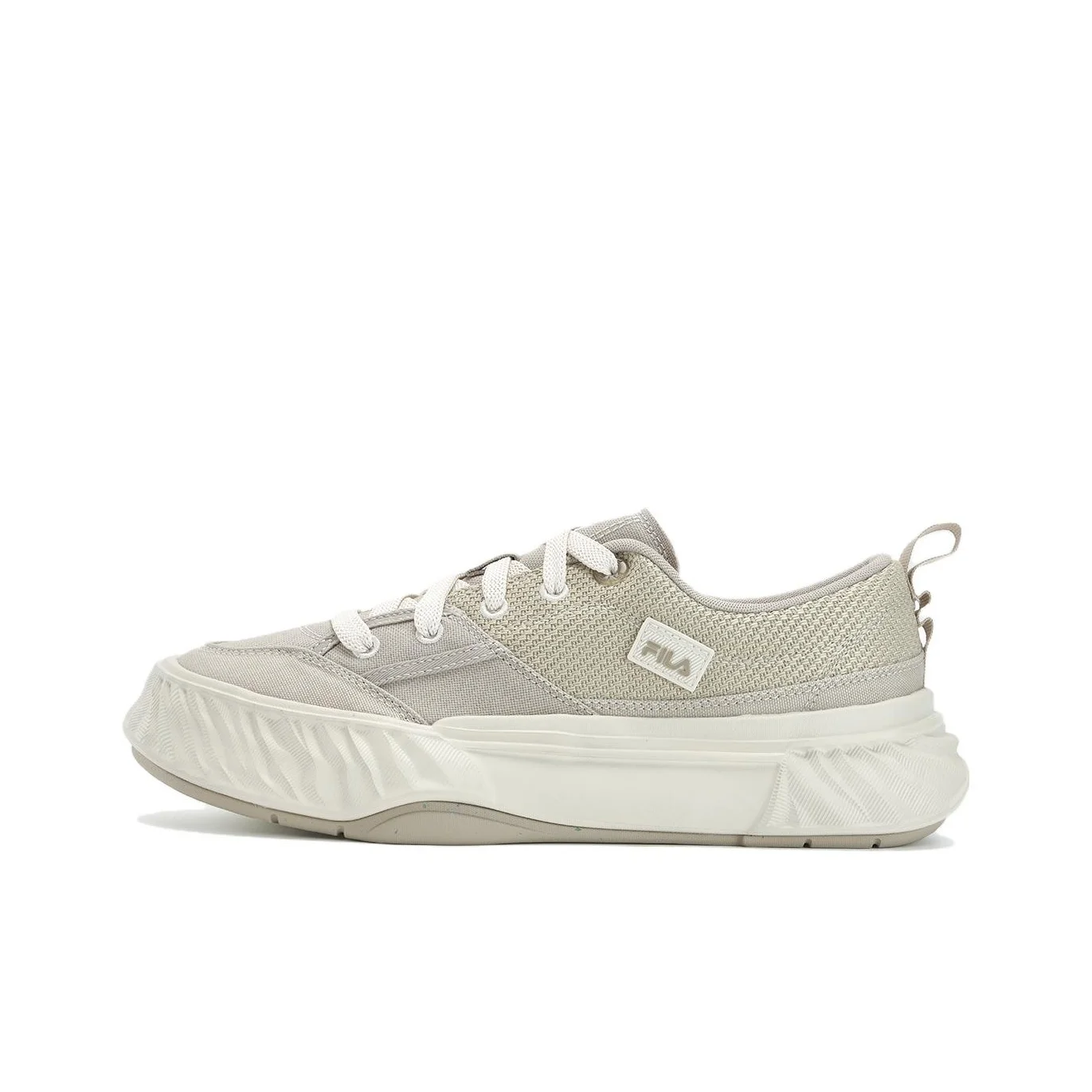 FILA Fosso Slip Resistant Abrasion Resistant Low top Canvas Shoes Men's Sandy F12M332301FOM