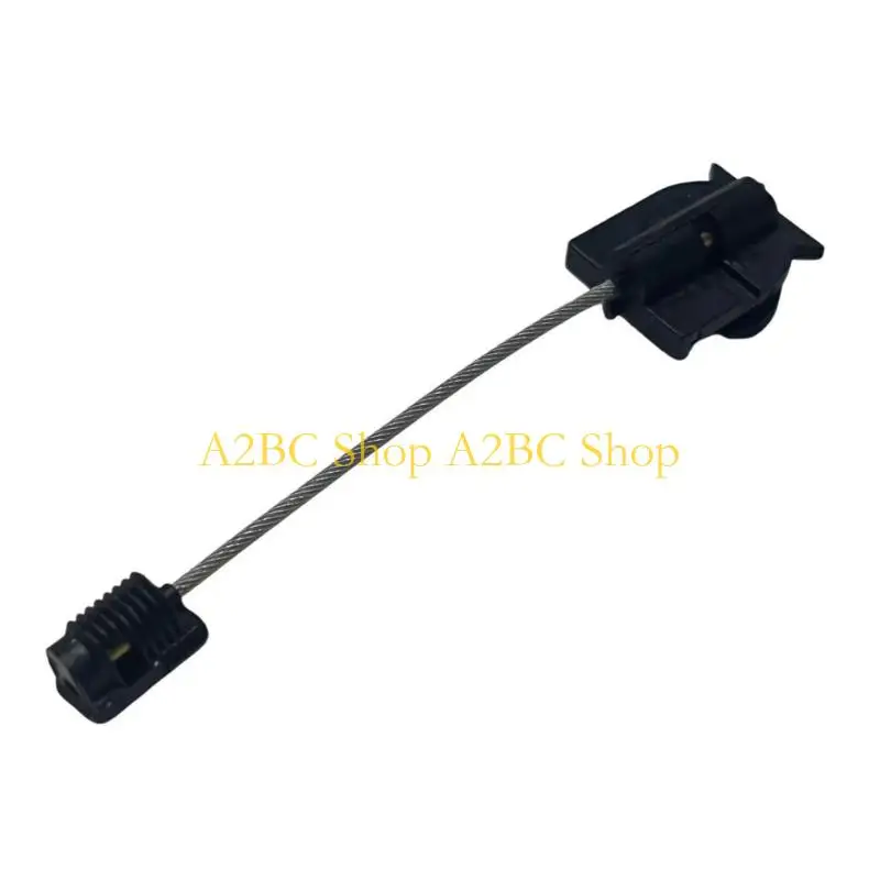 A2BC Direct Replacement Door Cable 7H0837732 with Black Molded Ends for Interior Door Release Repair Service Part Use