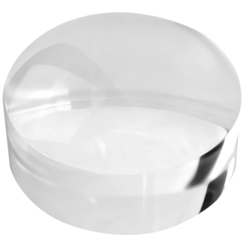 SıCAK SATıŞ 3 Adet 2 Inç Büyüteç Kubbe - Taşınabilir Paperweight 8X Büyüteç Temizle Okuma Yardımı Büyüteç Kubbe Kayması Kolay