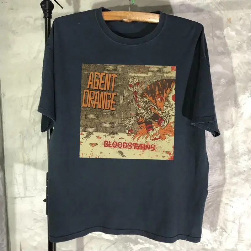 

Agent Orange Band Album Bloodstains T Shirt Size S 5XL ET542