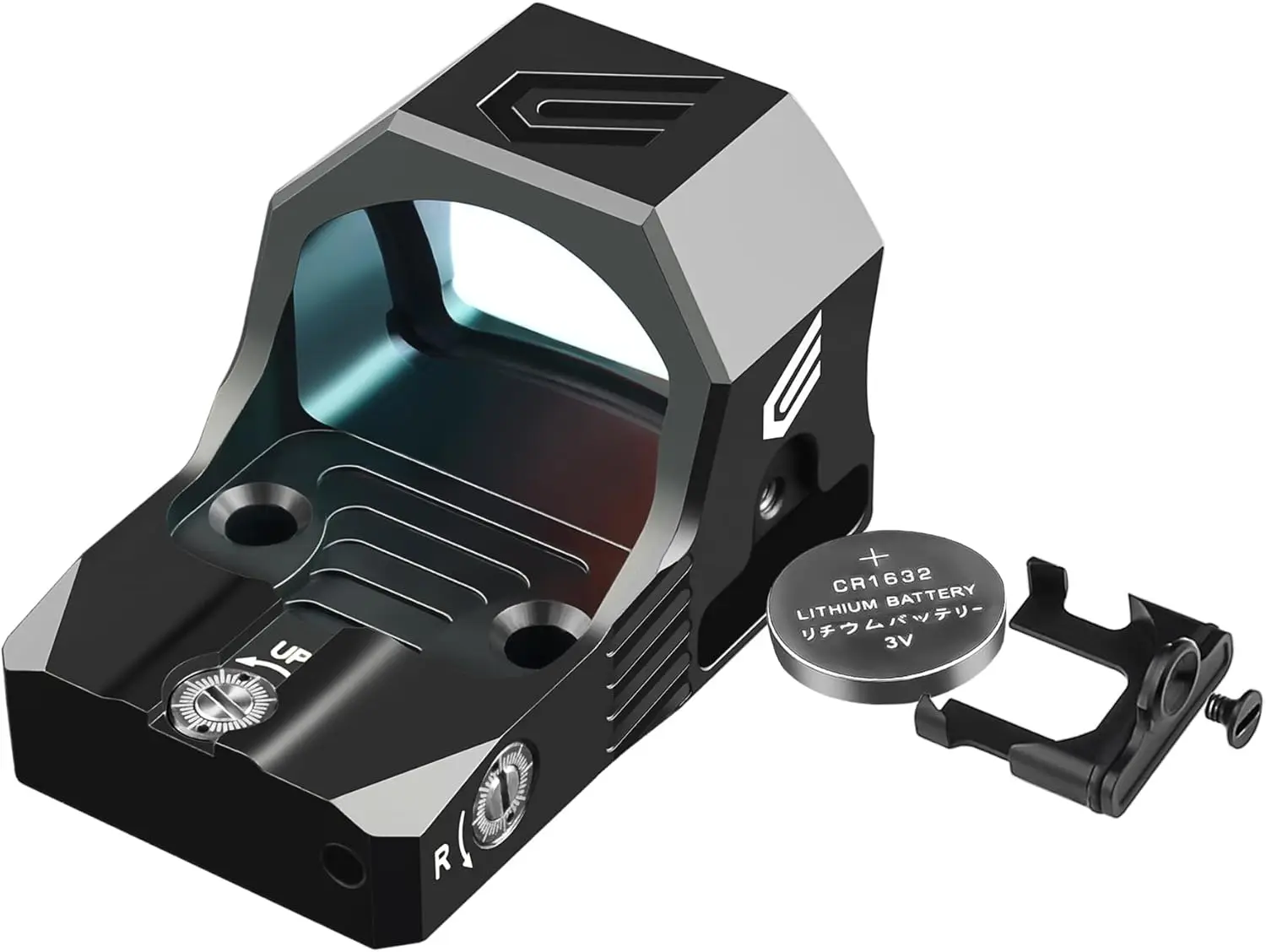 Wolf X PRO-Ponto Vermelho Multi-Retículo para Pegada RMR/507C, 2 MOA Dot, 26 MOA Circle com Movimento Desativado Standby