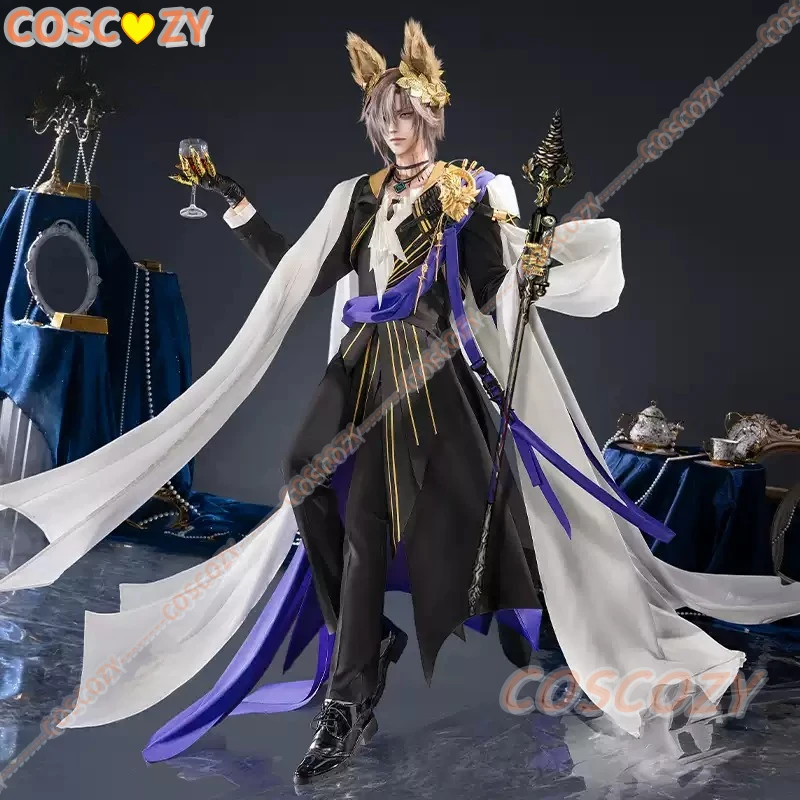 

Arknights Tragodia Cosplay Costume Cos Game Anime Outfits Party Uniform Hallowen Play Role Clothes Clothing High Quality