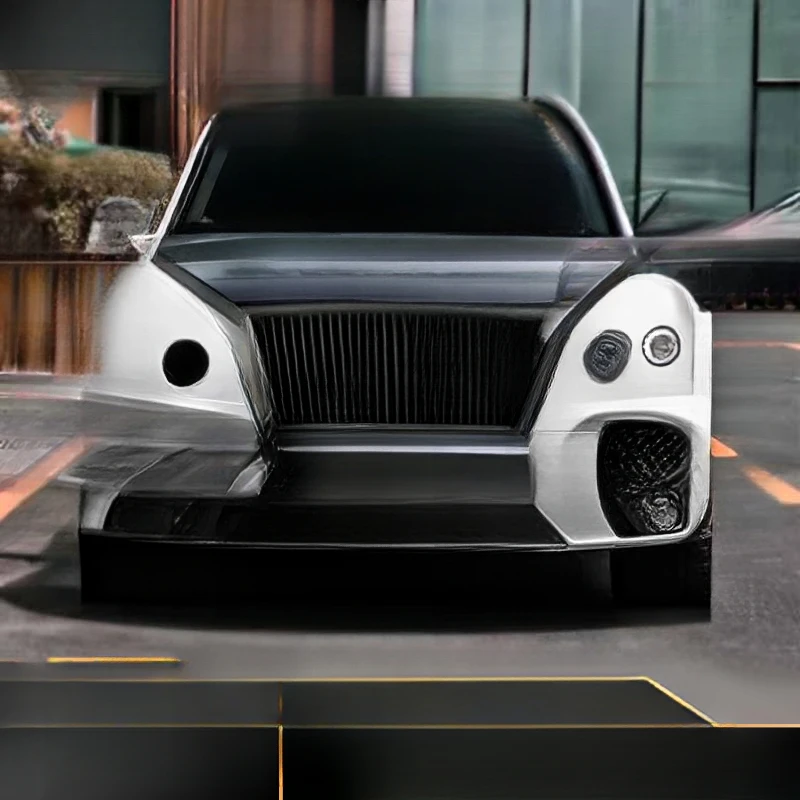 

For Bentley Bentayga Carbon Fiber Body Front Bumper Hood Car Surround Kit