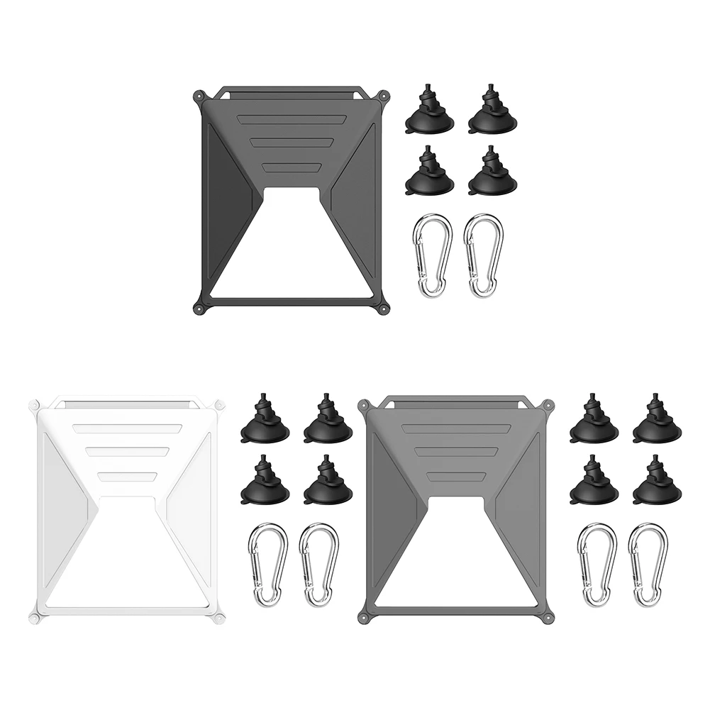 Custodia protettiva con ventosa Custodia protettiva anti-urto e antigoccia per accessori Starlink Mini