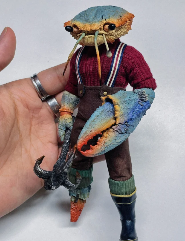 (voorverkoop) Krabaccessoireskitmodel op schaal 1/12 voor 6''Mezco-lichaam