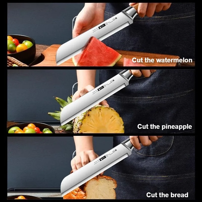 

XTL-Побутовый нож для фруктов, специальный инструмент для нарезки арбуза, острый коммерческий нож для открытой дыни из нержавеющей стали