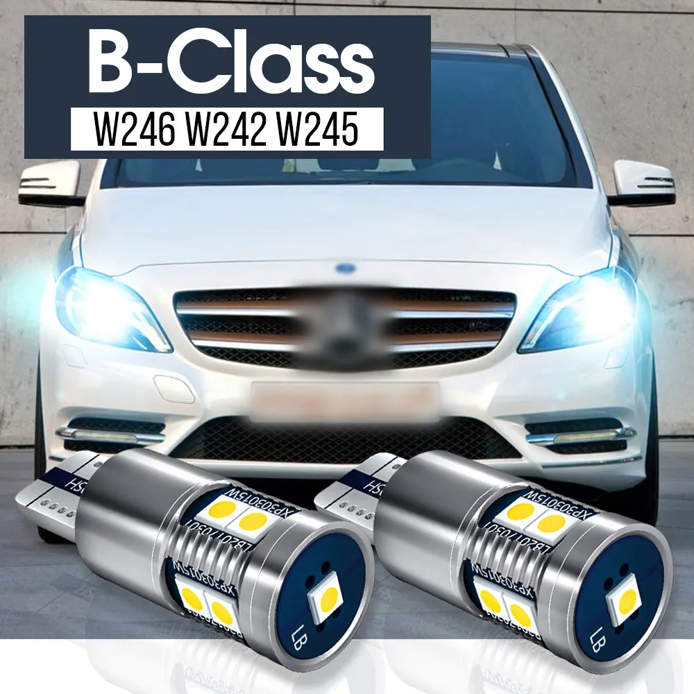 

2pcs LED Parking Light Clearance Lamp Accessories Canbus For Mercedes Benz B Class W246 W242 W245 2005 2006 2007 2008 2009 2010