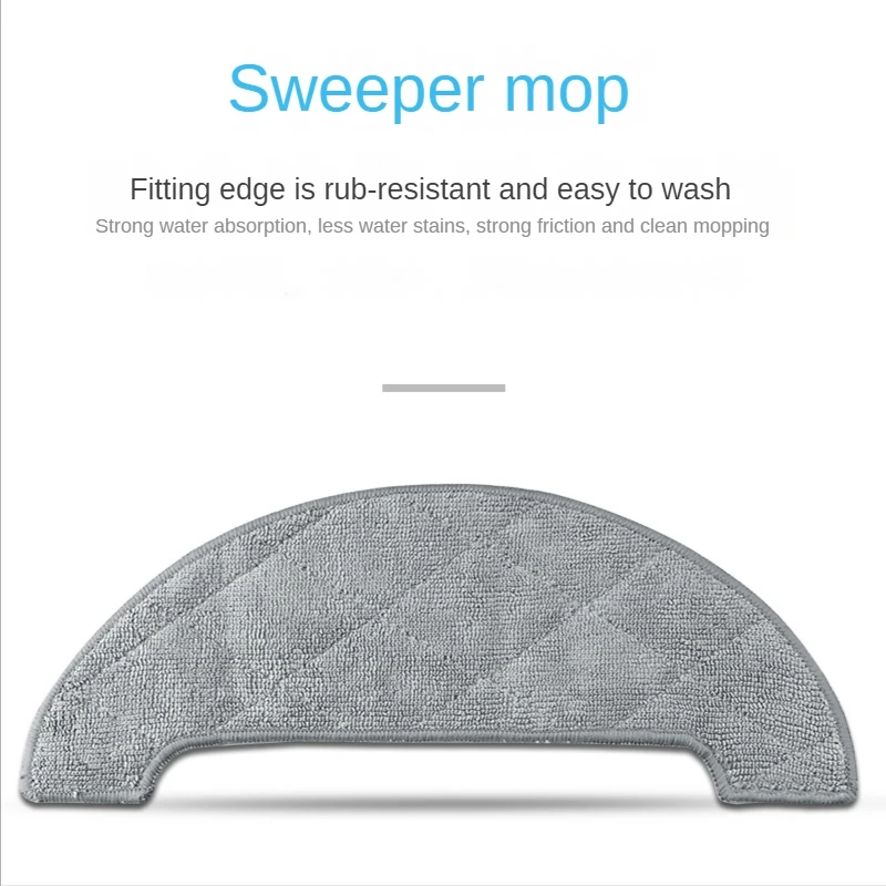 روبوت مكنسة كهربائية الرئيسية الجانب فرشاة تصفية ممسحة القماش الغبار حقيبة قطع غيار ل شاومي Viomi VXVC11 VXVC12