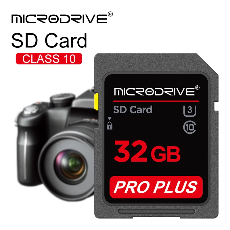 High Speed Class 10 SD Card, 16GB, 32GB, 64GB, 128GB, 256GB, SDA1HC, SDA1XC, Flash USB Stick for Camera