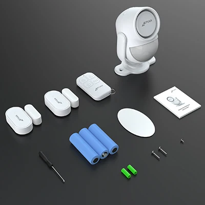 CPVAN Infrared Detectors PIR Montion Sensor Light 433MHz Wireless for Home Security Alarm System