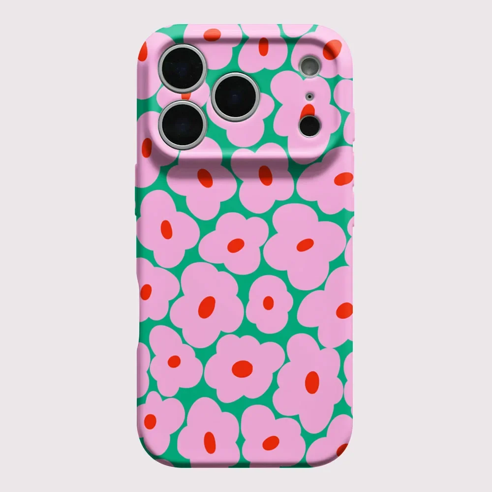 Luxury Fashion Flowers Phone Case for Samsung Galaxy S20 S21 S22 S23 S24 S25 S26 FE Plus Ultra 4G 5G Glossy Film Hard PC Cover