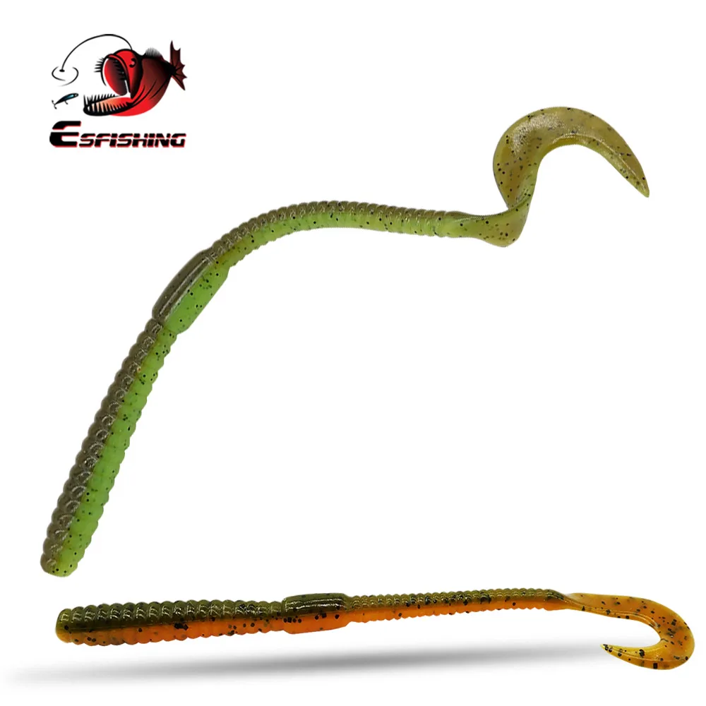ESFISHING Slim Worm Señuelo 140mm para Lubina, Lucio y Perca - imagen 2