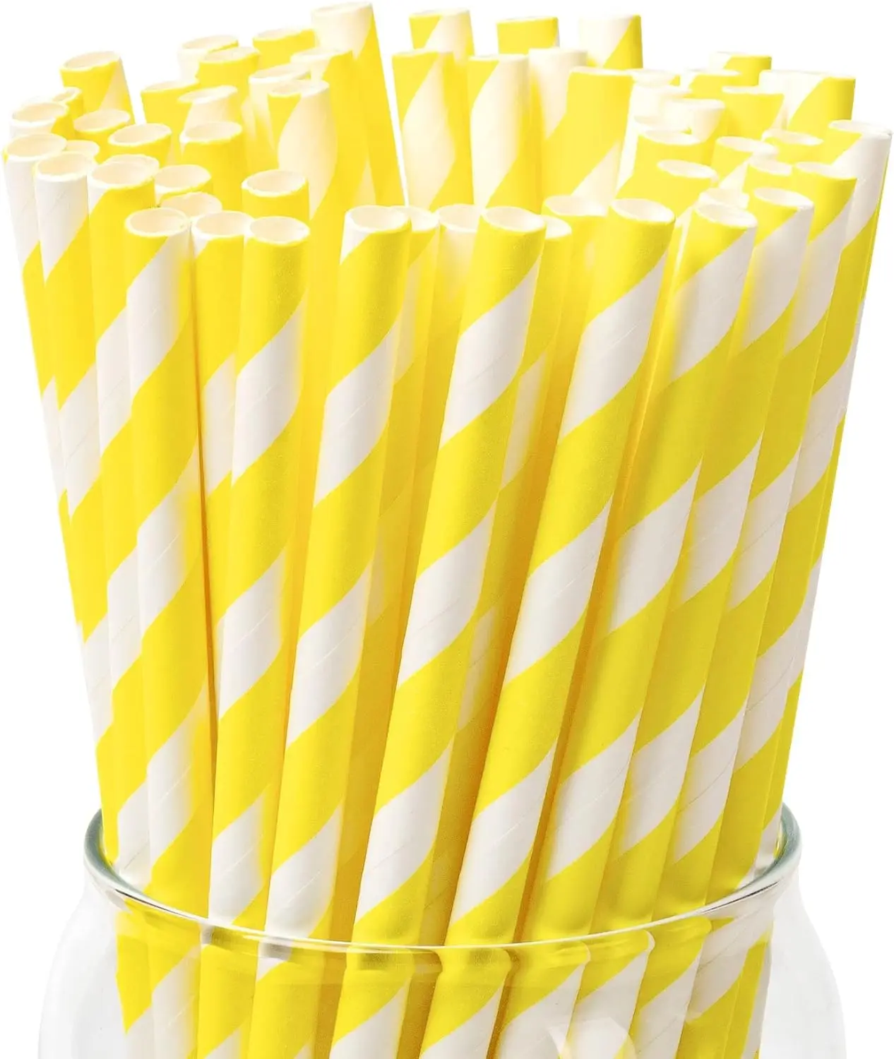 

Paper straw 500pcs 6*197mm varie color drinkware 100% biodegradable environmental paper straws disposable for drink,food,party