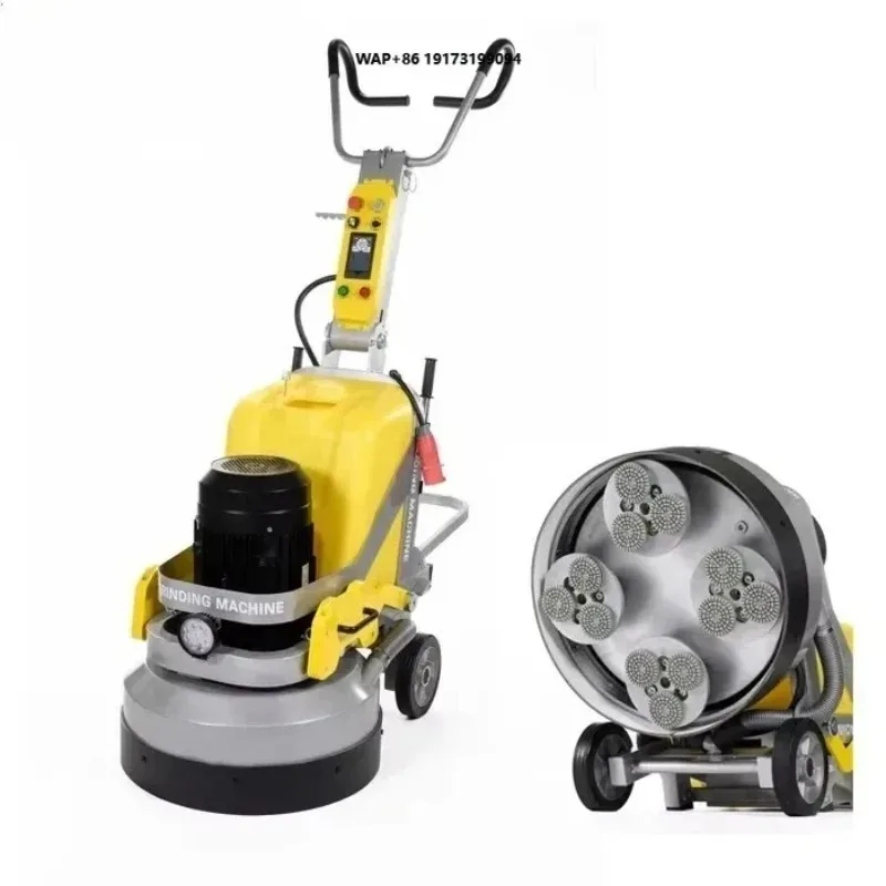 220V Single Phase Planetary Concrete Terrazzo Floor Grinder Polisher Epoxy Floor Grinding Machine Concrete Polishing Machine