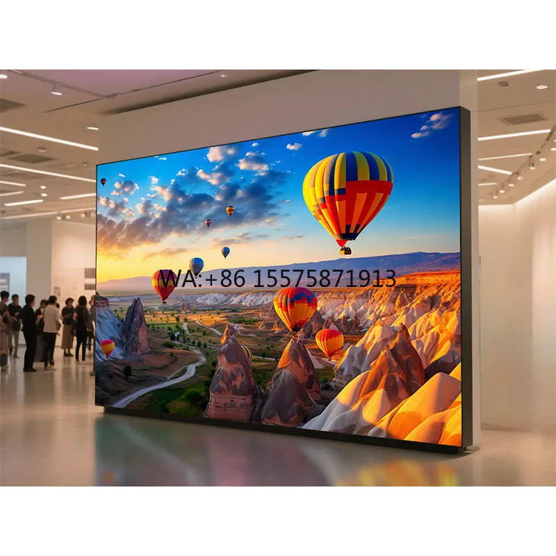 P1.56-P3.9 Fixed Display Screen Small Spacing Wall 1000x250mm Exhibition Conference Room Indoor Led Video Wall