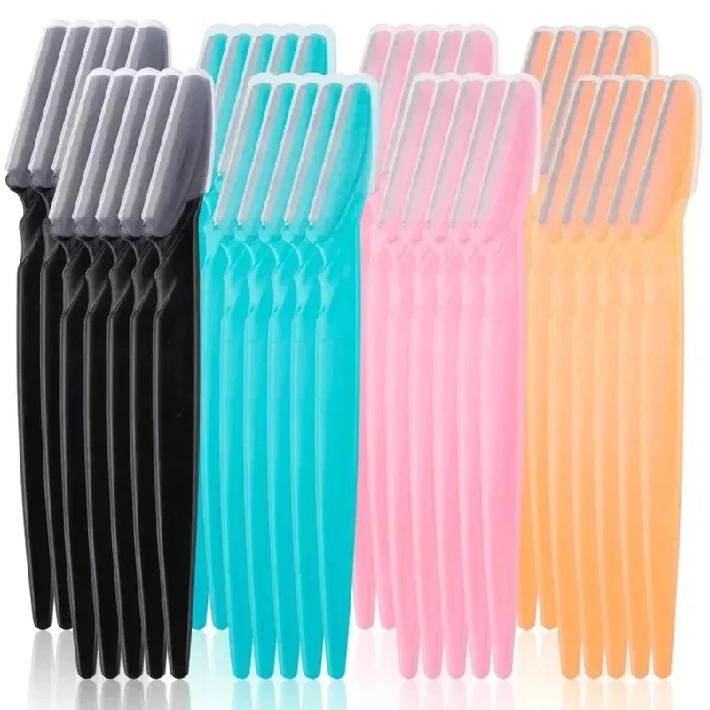1/3/10Pcs Trimmer Eyebrow Razor Safety Eye Brow Shaping Knife Portable Blades Face Hair Removal Shaver Woman Makeup Tools