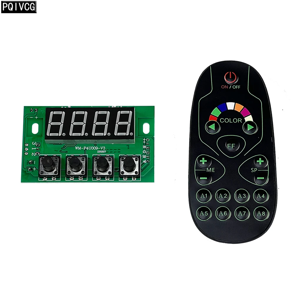 

RGBWA UV 6-Color / RGBW 4-Color Remote Control Motherboard Stage Led Par Light Repair Parts 24V Led Control Board
