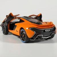1:24 McLaren P1 GTR Supercar Alloy Diecast Model Car High Simulation Decoration Display Ornaments Collection Hobby Holiday Gift
