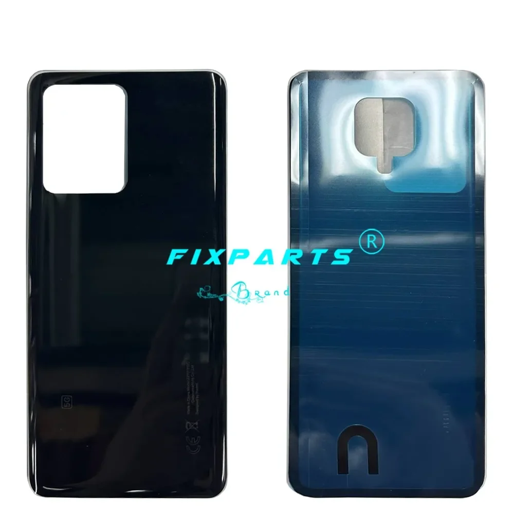 Glass For Redmi Note 12 Pro+ Battery Cover Rear Door Housing Back Case Replacement 22101316UCP  22101316UG Battery Cover