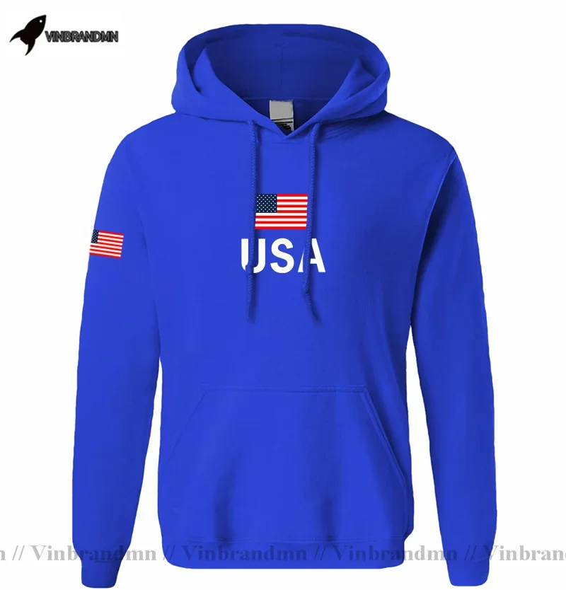 USA United States of America hoodies men 2021 sweatshirt sweat new hip hop streetwear American jerseys tracksuit nation flag US