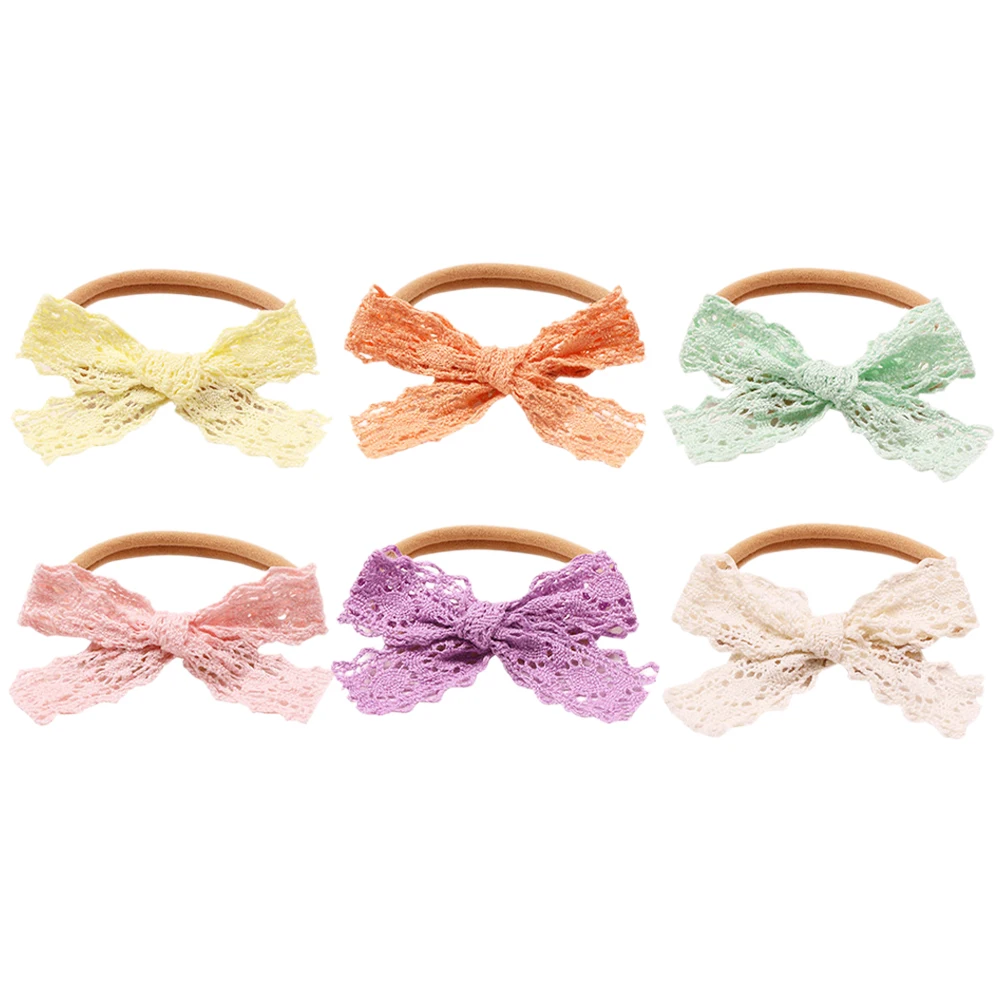 

6 Pcs Girls Bow Newborn Headbands For Girls Newborn Headbands Girl Headband Bow Headband Hair Accessories