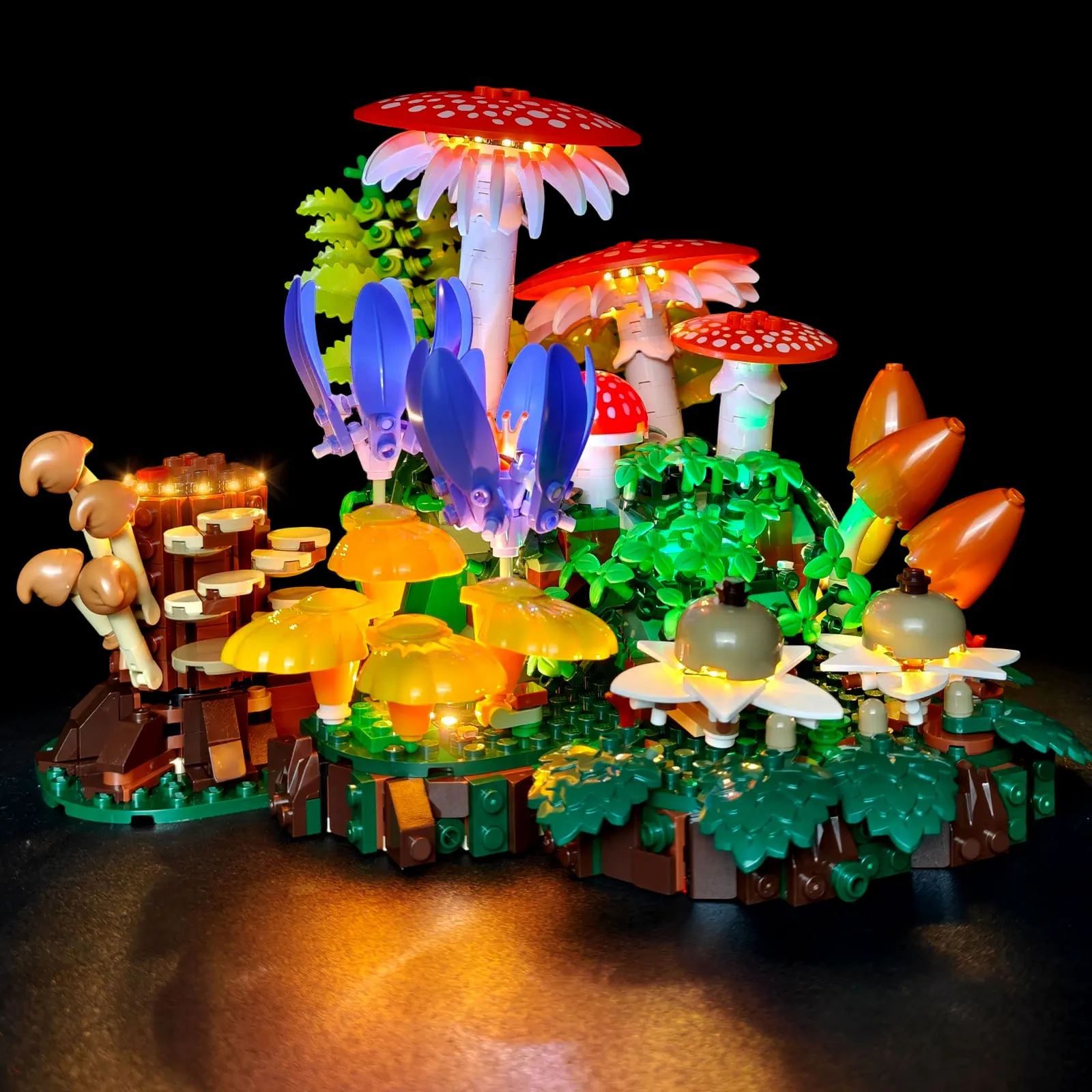 LYBMTWF LED-Beleuchtungsset Kompatibel mit Lego 11505 Waldpilz-Bausteinen (Bausteine NICHT im Lieferumfang enthalten)