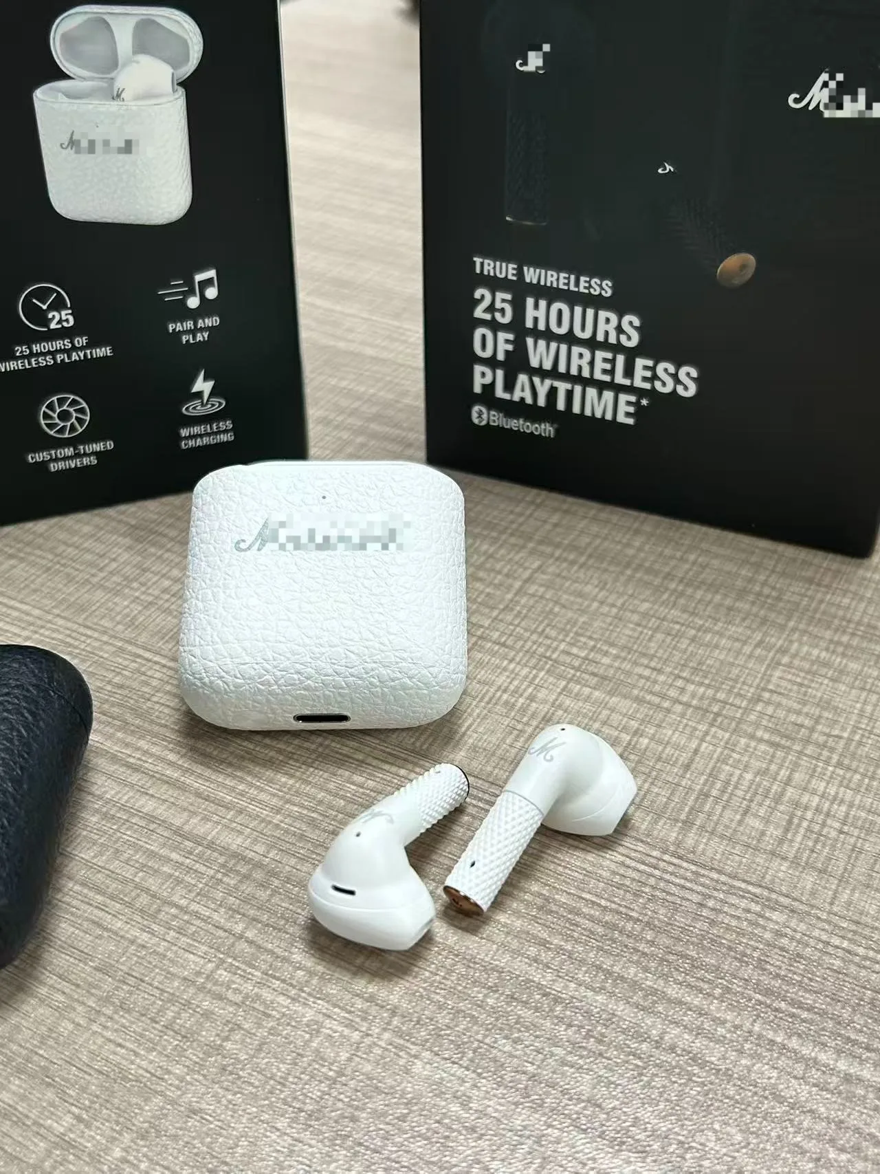 2025 موضة جديدة مارشال سماعات أذن شبه داخل الأذن سماعات بلوتوث لاسلكية صغيرة III الراقية