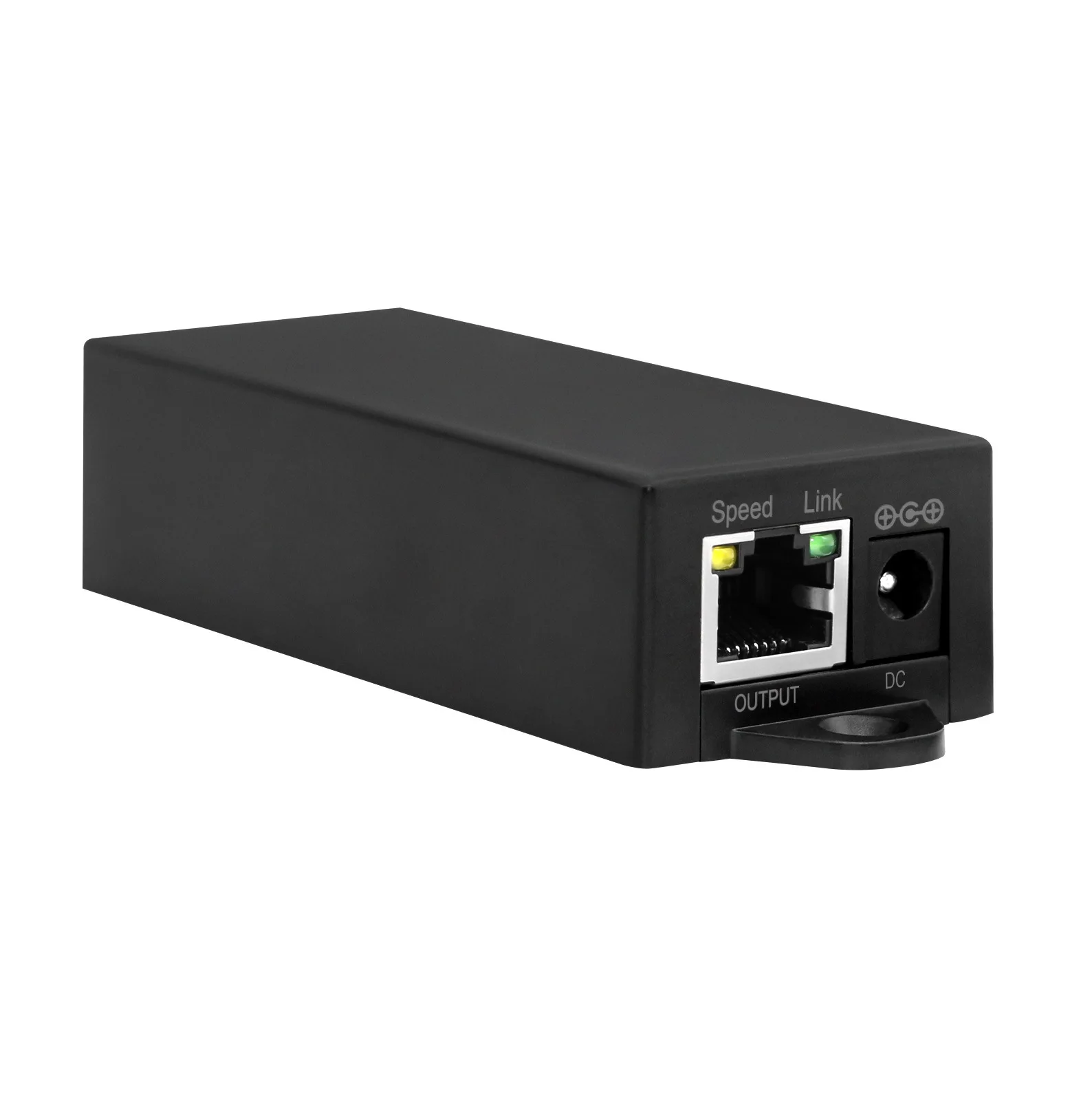 Convertitore Poe passivo attivo da 1000Mbps a 24V a porta singola 802.3af /at