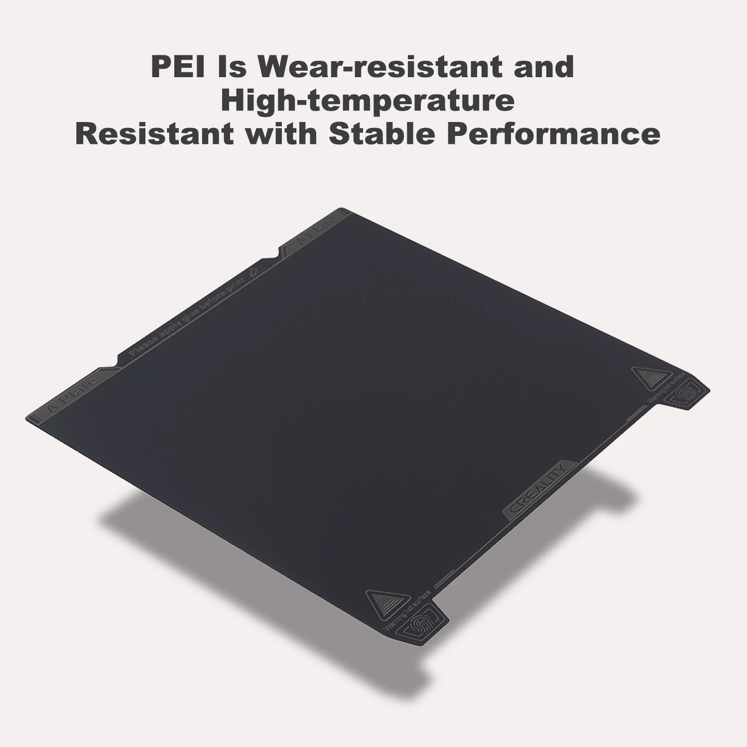 Creality K1 Max Build Plate PEI Sheet, Smooth Removable Flexible Spring for Ender 3 S1 Plus 3D Printer(without Magnetic Base)