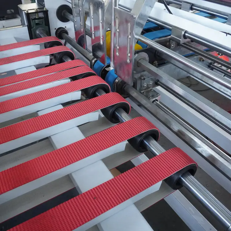 Máquina automática de colagem de pasta de papel, colagem de pasta de caixa ondulada
