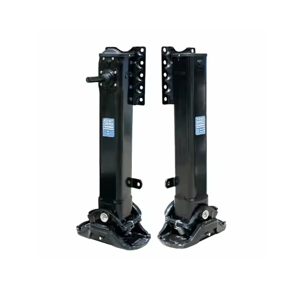 

19-дюймовая 28-тонная опорная нога для прицепов, сверхмощный домкрат для контейнерных прицепов