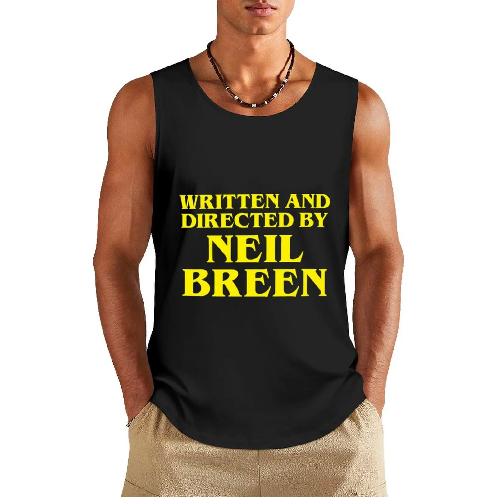 

Written and Directed by Neil Breen Tank Top Vest Men's sleeveless gym shirts