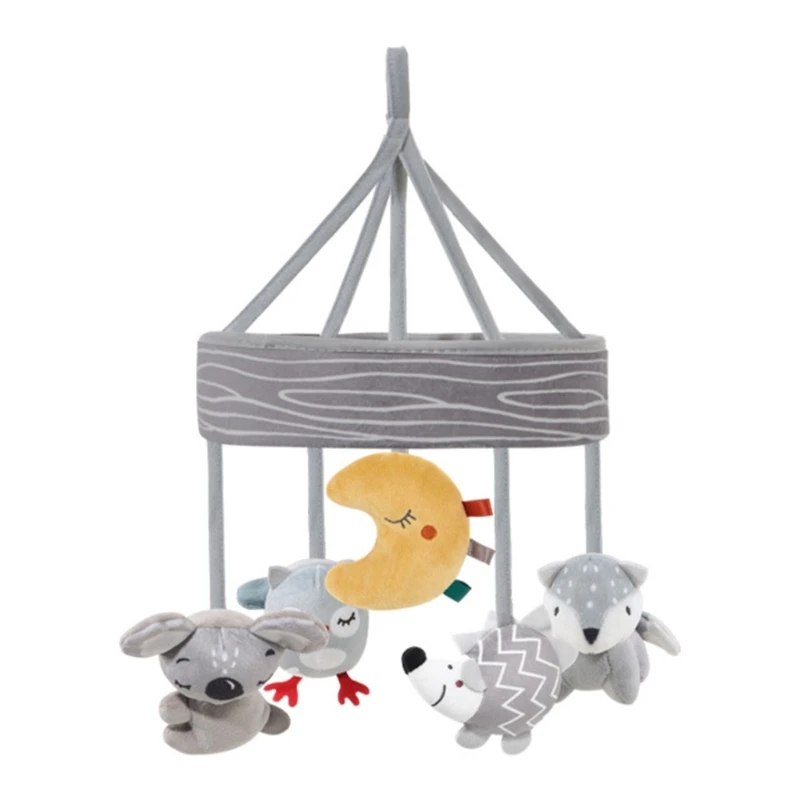 Jouet rotatif pour berceau bébé, Machine Stimulation auditive, lavable, Mobile sûr, 15UB