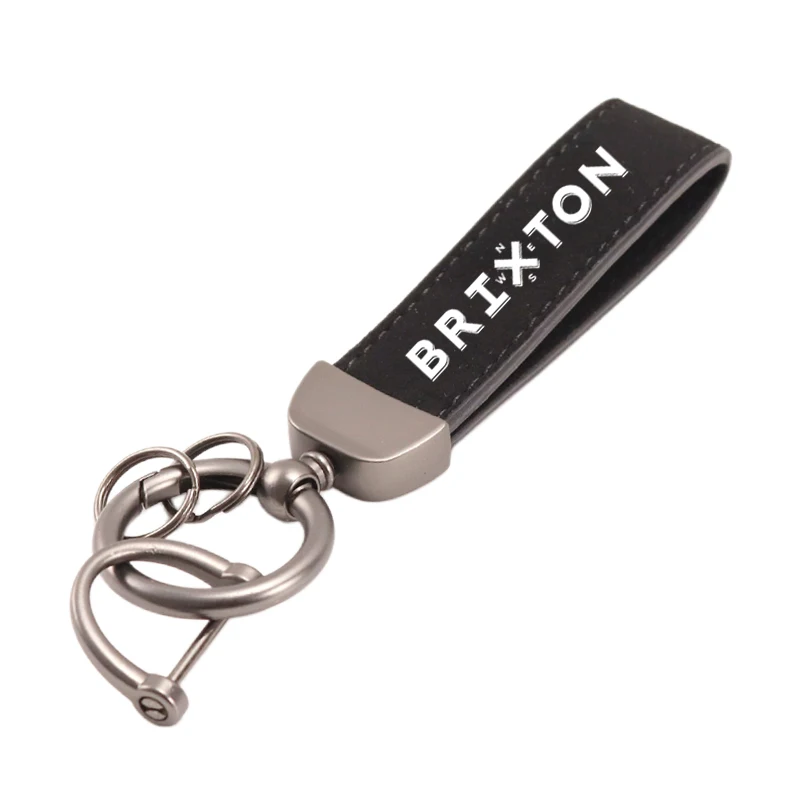 Motorcycle Keyring High-Grade Leather Suede Keychain For Brixton Cromwell 125 1200 Crossfire Storr 500 Sunray Felsberg 125 250