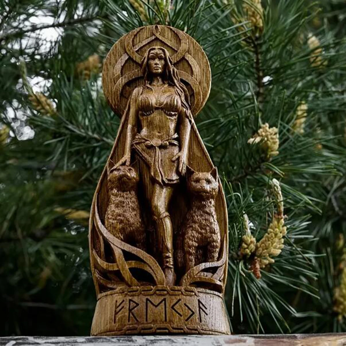 1 Piece of Freya Goddess Decoration, Resin Statue Handicraft, Suitable For Desktop, Home Decoration, Garden Decoration