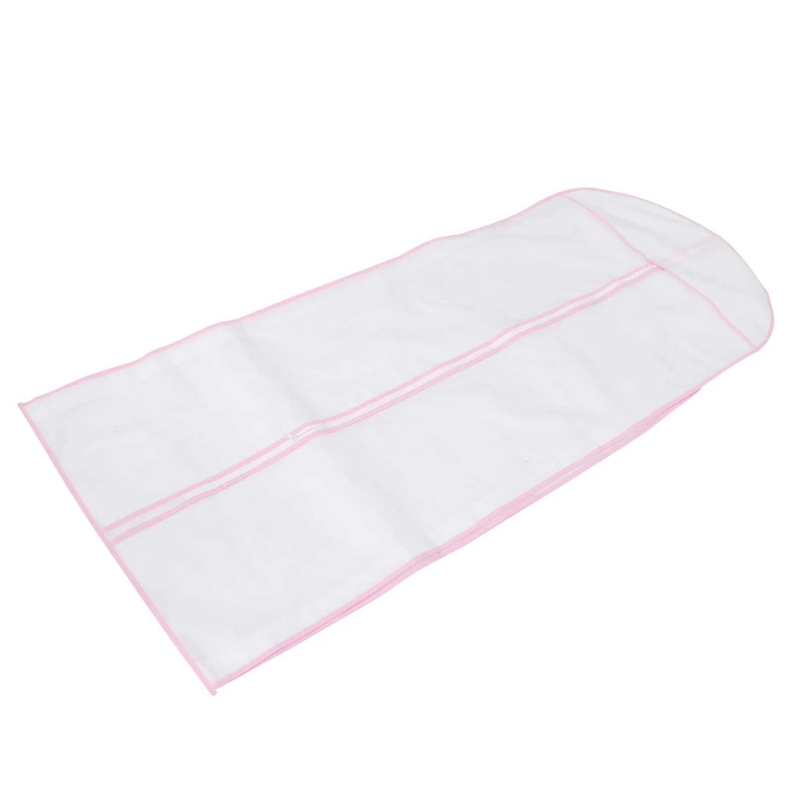 Bridesmaid Dresses Wedding Dust Cover Garment Storage Bag Bridal Gown Protective Pink Nonwoven Clothes Travel