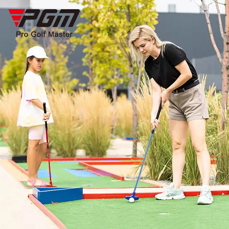 PGM regulowany miotacz golfowy dla mężczyzn i dzieci praworęczny i leworęczny dwukierunkowy mini kije golfowe trening ze stali nierdzewnej JRTUG014 — zdjęcie 6