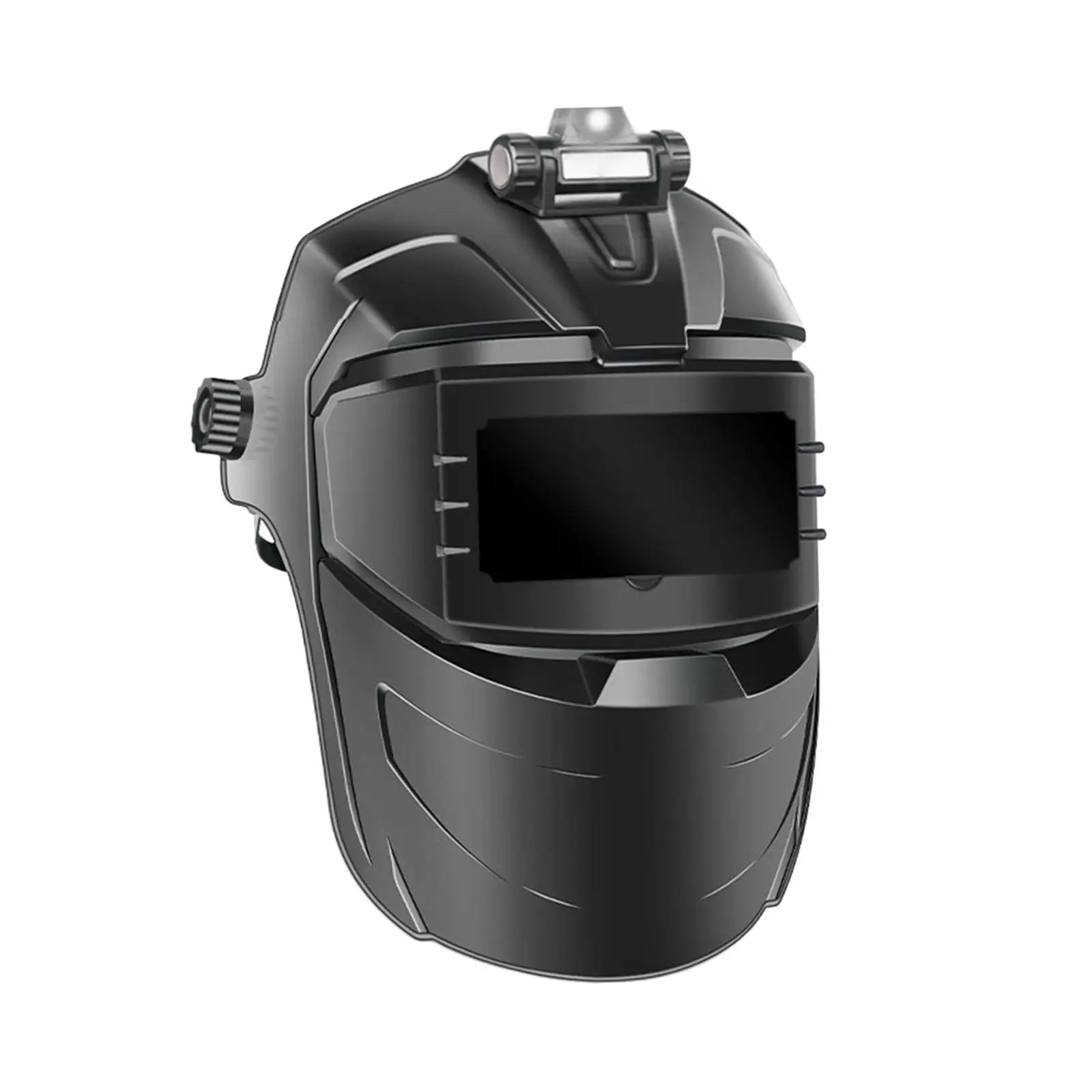 Welding Mask Hood Cover Eye Face Black Color Heat Resistant Clear View