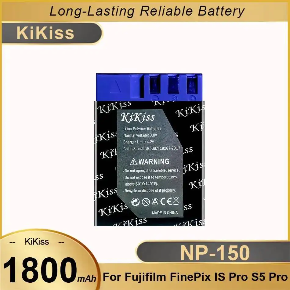 

NP-150 For Fujifilm Finepix IS Pro S5 Reliable Power Supply 1800Mah Camera Battery