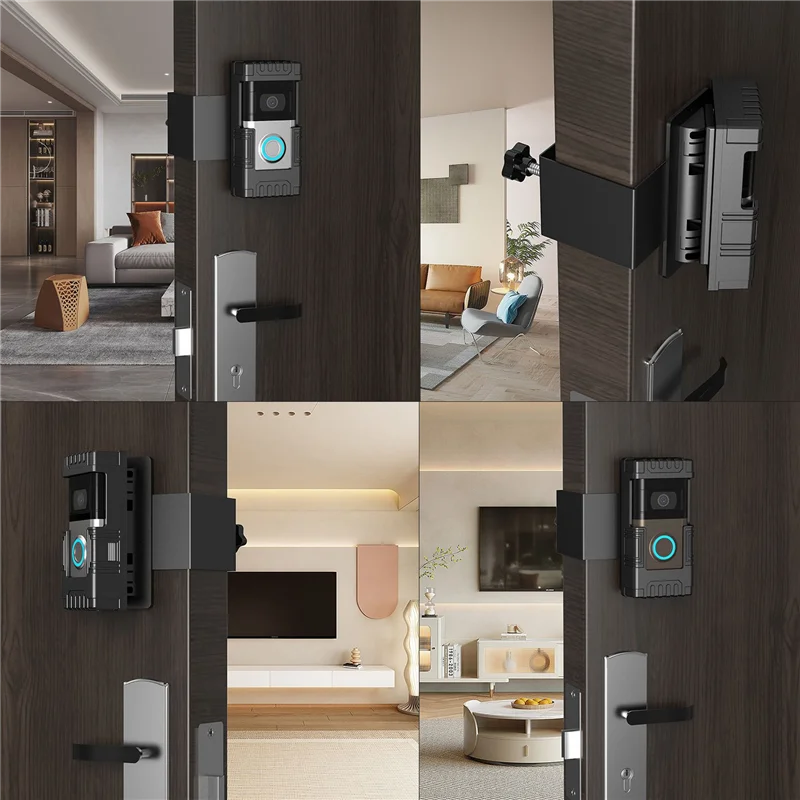 Противоугонный видео дверной звонок, кронштейн для дверного звонка для кольцевого видео дверного звонка 1/2/3/3 Plus/4/2020/2023