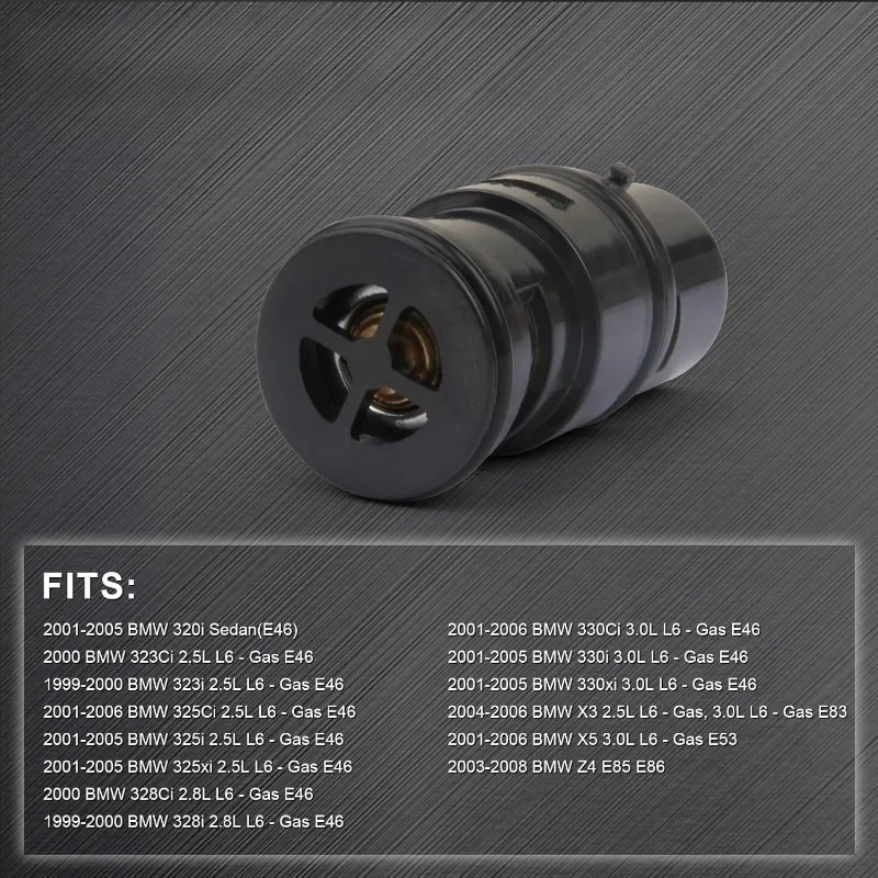 Engine Coolant Thermostat Housing Assembly 17111437362 For BWM 320i E46 E85 E86 323Ci 323i 325Ci 325i 325xi 328Ci 328i 330Ci