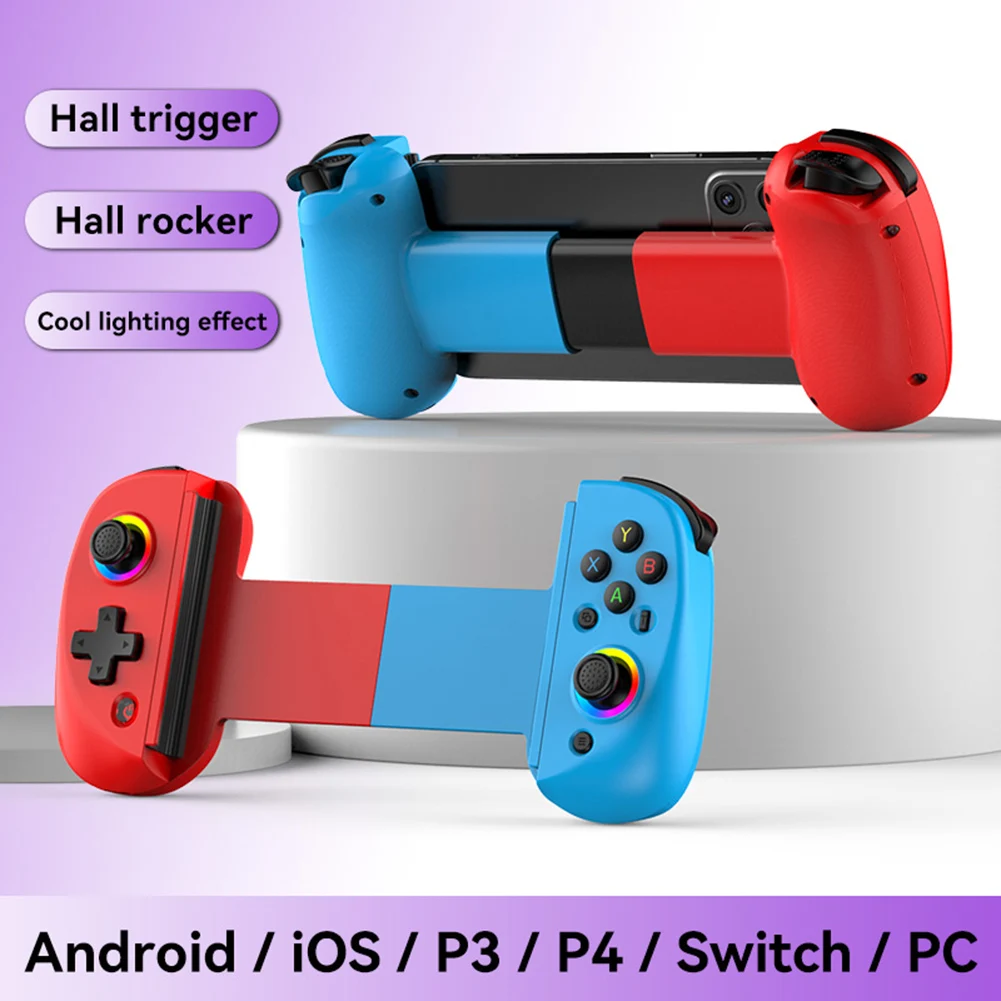 

D8 Wireless Stretching Extendable Gaming Controller Joystick Pad Compatible For IPhone Android Phones Switch Gamepad for Gifts