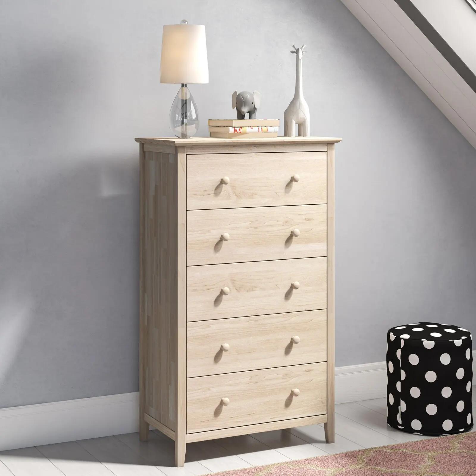 

Wooden chest of drawers, children's bedroom lockers