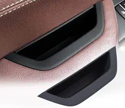 Black Front Left Armrest Pull Handle Cover Driver Door Handle Panel Trim Replacement For BMW X3 X4 F25 F26 2010-2016