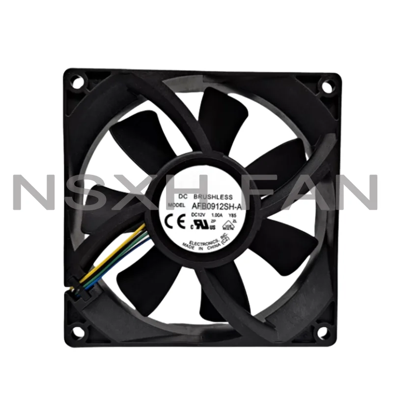 AFB0912SH-AY85 12V1A 4800rpm 9225 4-wire Speed Regulation PWM Brand New DC Fan